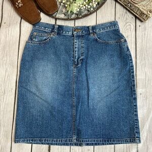 Lauren Jeans Co Ralph Lauren Jean Skirt